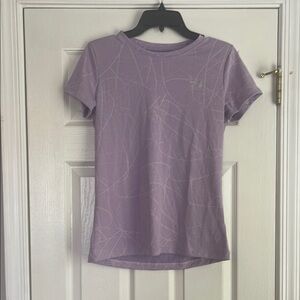 Under Armour Purple Fitted Short Sleeve Tee